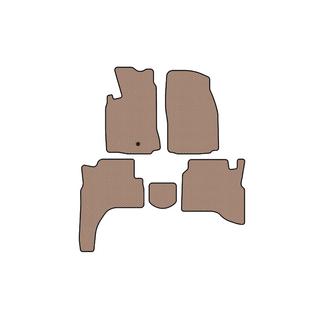 Rubberen automatten Carsuit (Beige) Mitsubishi Pajero Sport 1996–2007 foto 1