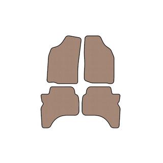 Rubberen automatten Carsuit (Beige) Mitsubishi L200 1996–2006 foto 1