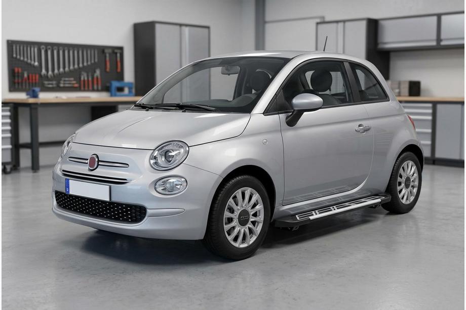 Fiat 500/500L 2013–2022 Sunrise side steps (set van 2, aluminium) Image