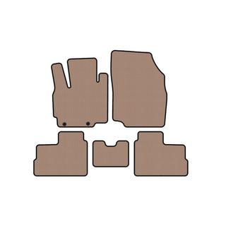 Rubberen automatten Carsuit (voor Space Star, 2012-2016, HB, beige) foto 1