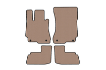 Mercedes CL-klasse C216 2006–2014 Rubberen automatten Carsuit (Beige) foto 1