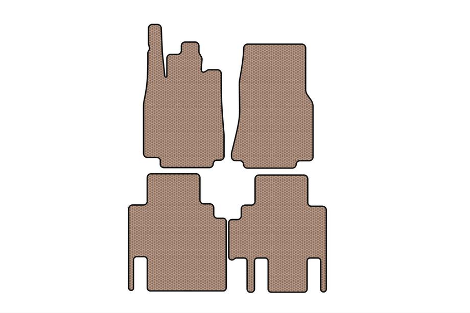 Mercedes Vaneo W414 2001–2005 Rubberen automatten Carsuit (Beige) Image