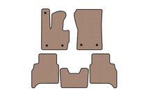 Mercedes G-Klasse W463 2018–2024 Carsuit rubberen automatten (automaat, beige) foto 1