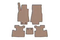 Mercedes A-class W169 2004–2012 Rubberen automatten Carsuit (2004-2008, HB, 5-deurs, beige) foto 1