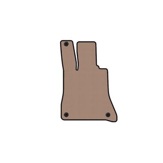 Rubberen automatten Carsuit (2016-2020, Cabriolet, beige) foto 1