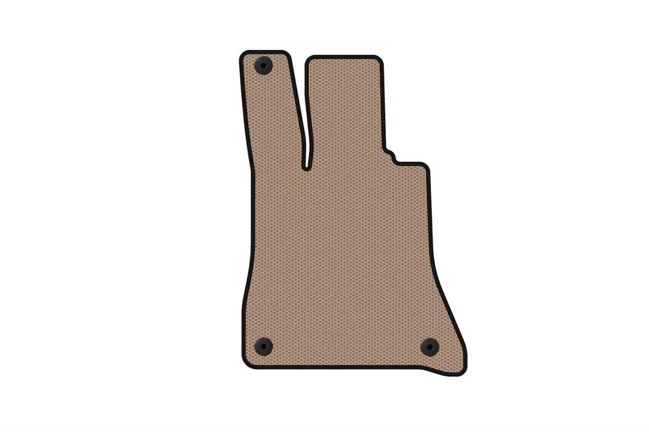 Mercedes SL R231 2012–2020 Rubberen automatten Carsuit (2016-2020, Cabriolet, beige) Image