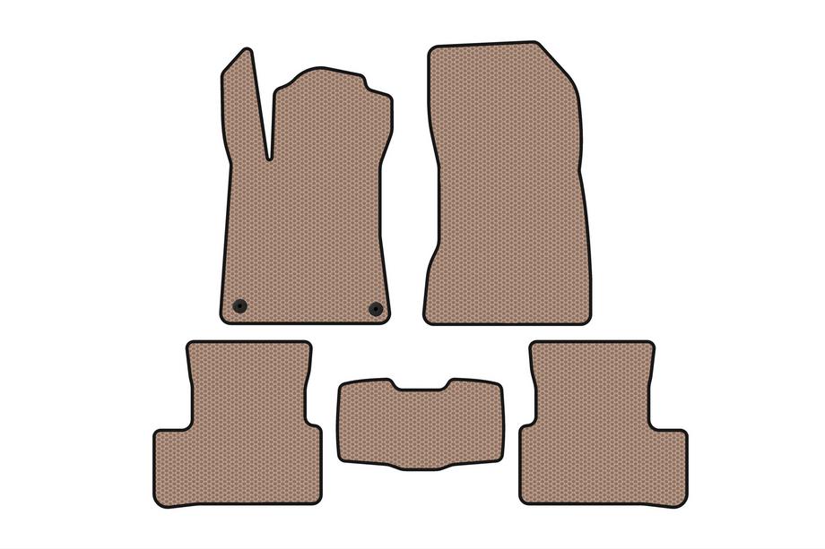Mercedes A-Klasse W177 2018– Rubberen automatten Carsuit (Beige) Image