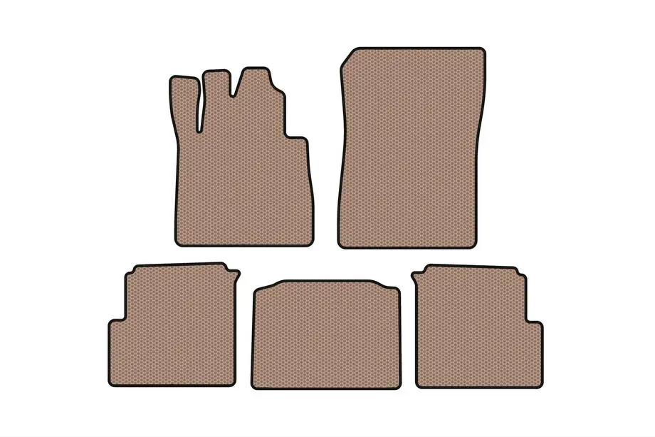 Mercedes G-klasse W463 1990–2018 Rubberen automatten Carsuit (2012-2015, 5-deurs, beige) Foto 1