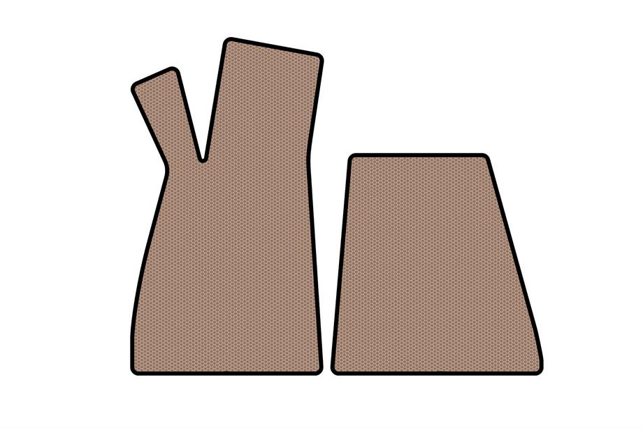 Smart 1998–2007 Rubberen automatten Carsuit (Roadster, Beige) Image