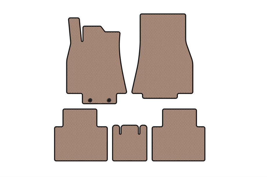 Mercedes B-Klasse W245 2005–2011 Rubberen automatten Carsuit (Beige) Image