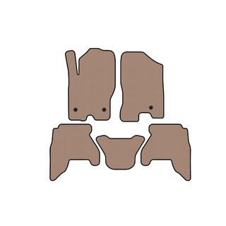 Rubberen automatten Carsuit V1 (2 rijen, beige, 2010-2014) foto 1