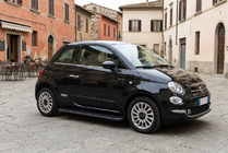Fiat 500/500L 2013–2022 Bosphorus Black side steps (2 st., aluminium) foto 1