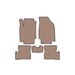 Rubberen automatten Carsuit (HB, beige) Nissan Micra K12 2003–2010 foto 1