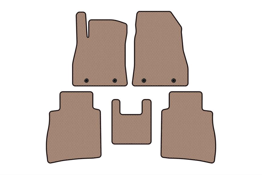 Nissan Sentra 2012–2019 Rubberen automatten Carsuit (SD, beige) Image