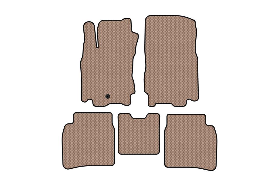 Nissan Note 2004–2012 Rubberen automatten Carsuit (Beige) Image