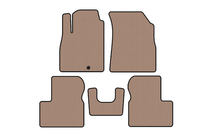 Nissan Micra K13 2011–2016 Rubberen automatten Carsuit (Beige) foto 1