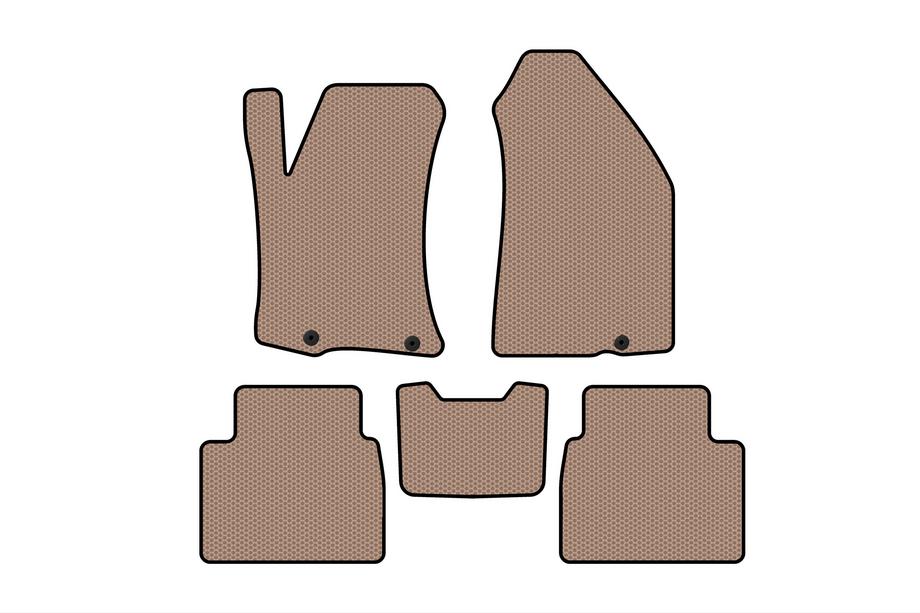 Nissan Altima 2012–2018 Rubberen automatten Carsuit (SD, beige) Image