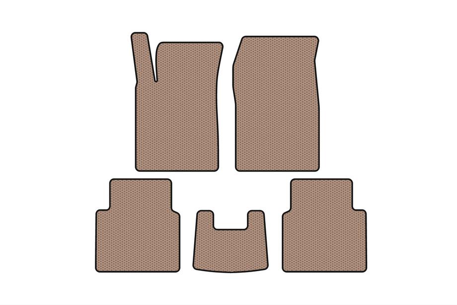 Opel Signum 2003–2008 Rubberen automatten Carsuit (HB, beige) Image
