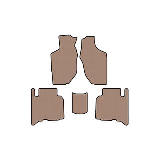 Rubberen automatten Carsuit (5-deurs, beige) Opel Frontera 1998–2003 foto 1