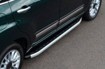 Fiat 500/500L 2013–2022 Fullmond side steps (2 stuks, aluminium) foto 1