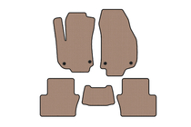 Opel Zafira B 2005–2011 Rubberen automatten Carsuit (2 rijen, beige) foto 1