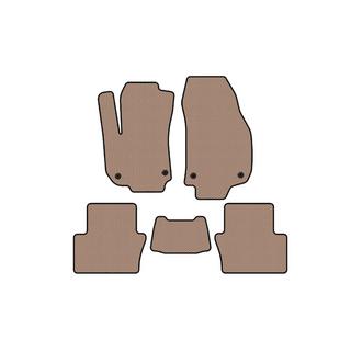 Rubberen automatten Carsuit (2 rijen, beige) Opel Zafira B 2005–2011 foto 1