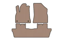 Peugeot 5008 2009–2016 Rubberen automatten Carsuit (Beige) foto 1
