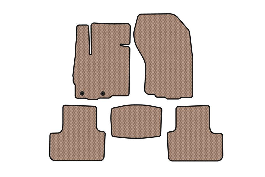Peugeot 4008 2012–2017 Rubberen automatten Carsuit (Beige) Image