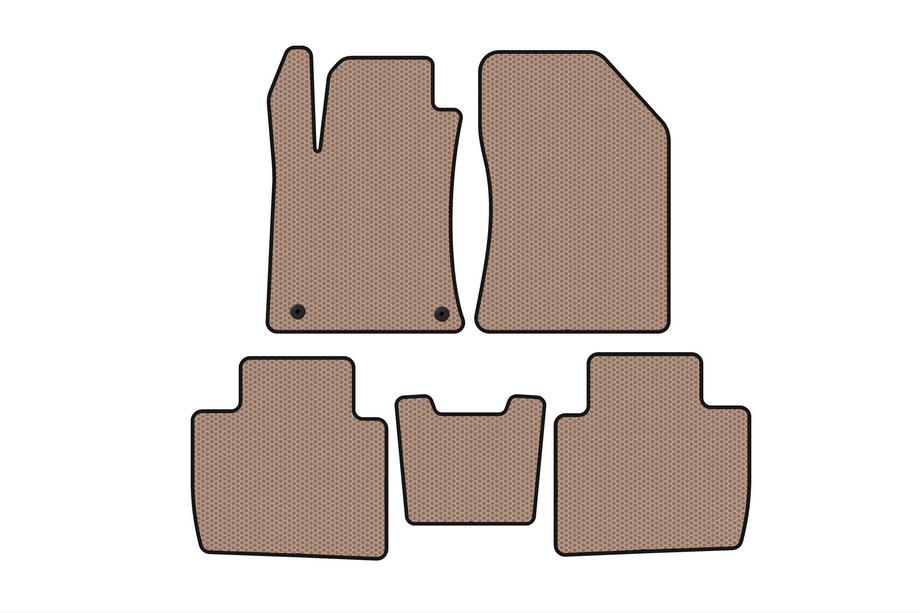 Peugeot 508 2018– Rubberen automatten Carsuit (LB, beige) Image