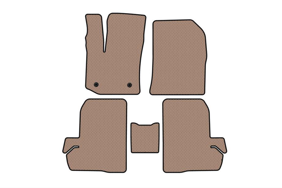 Renault Dokker 2013–2022 Rubberen automatten Carsuit (Beige) Image