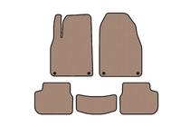 Saab 9-3 2002–2014 Rubberen automatten Carsuit (Beige) foto 1