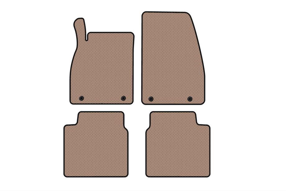 Saab 9-5 2010–2012 Rubberen automatten Carsuit (Beige) Image