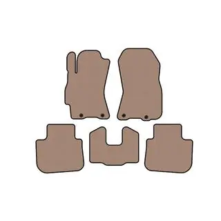 Rubberen automatten Carsuit (Beige) foto 1