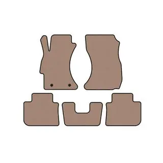 Rubberen automatten Carsuit (SD, beige)