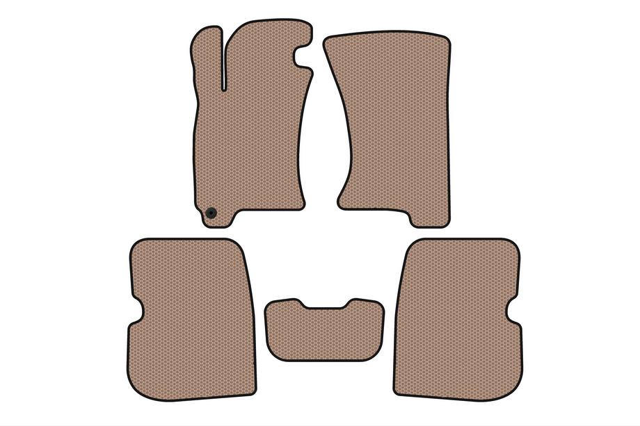 Subaru Forester 1997–2002 Rubberen automatten Carsuit (Beige) Image