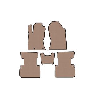Rubberen automatten Carsuit (Beige) foto 1