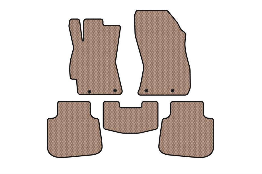 Subaru Legacy 2014–2019 Rubberen automatten Carsuit (SD, Legacy BN, beige) Image