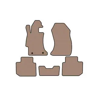 Rubberen automatten Carsuit (SD, beige)