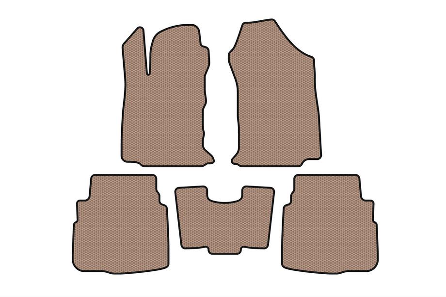 Subaru Outback 2019– Rubberen automatten Carsuit (Beige) Image