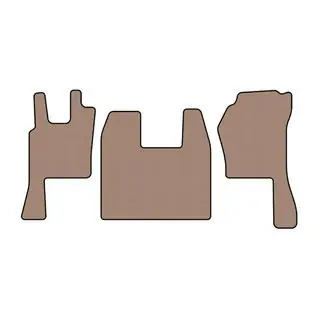Rubberen automatten Carsuit (Beige) Scania P-serie 2004–2017 foto 1