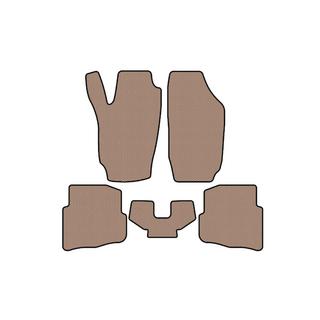 Rubberen automatten Carsuit (Beige) foto 1