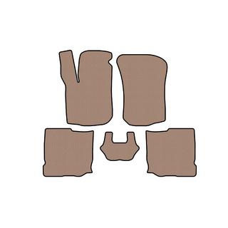 Rubberen automatten Carsuit (HB, 5-deurs, beige) foto 1