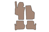 Seat Toledo 2005–2012 Rubberen automatten Carsuit (Beige) foto 1