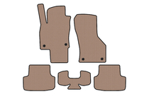 Seat Leon 2013–2020 Rubberen automatten Carsuit (Beige) foto 1