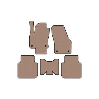 Rubberen automatten Carsuit (5-zits/automaat, beige) foto 1
