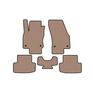 Rubberen automatten Carsuit (Beige) foto 1