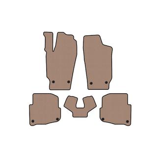 Rubberen automatten Carsuit (SD, beige) Skoda Fabia 2000–2007 foto 1