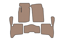 Suzuki Vitara 1998–2006 Rubberen automatten Carsuit (3-deurs, beige) foto 1