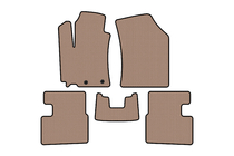 Suzuki Swift 2010–2017 Rubberen automatten Carsuit (HB, 5-deurs, beige) foto 1