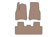 Tesla Model Y 2020– Rubberen automatten Carsuit (2020-2024, beige) foto 1